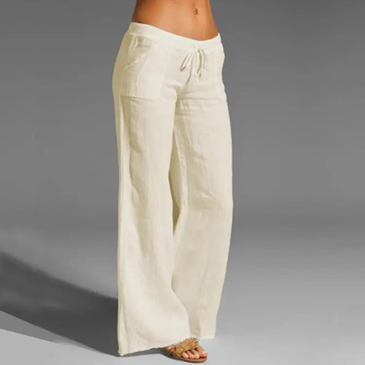 Light and Comfortable Linen Pants for Women