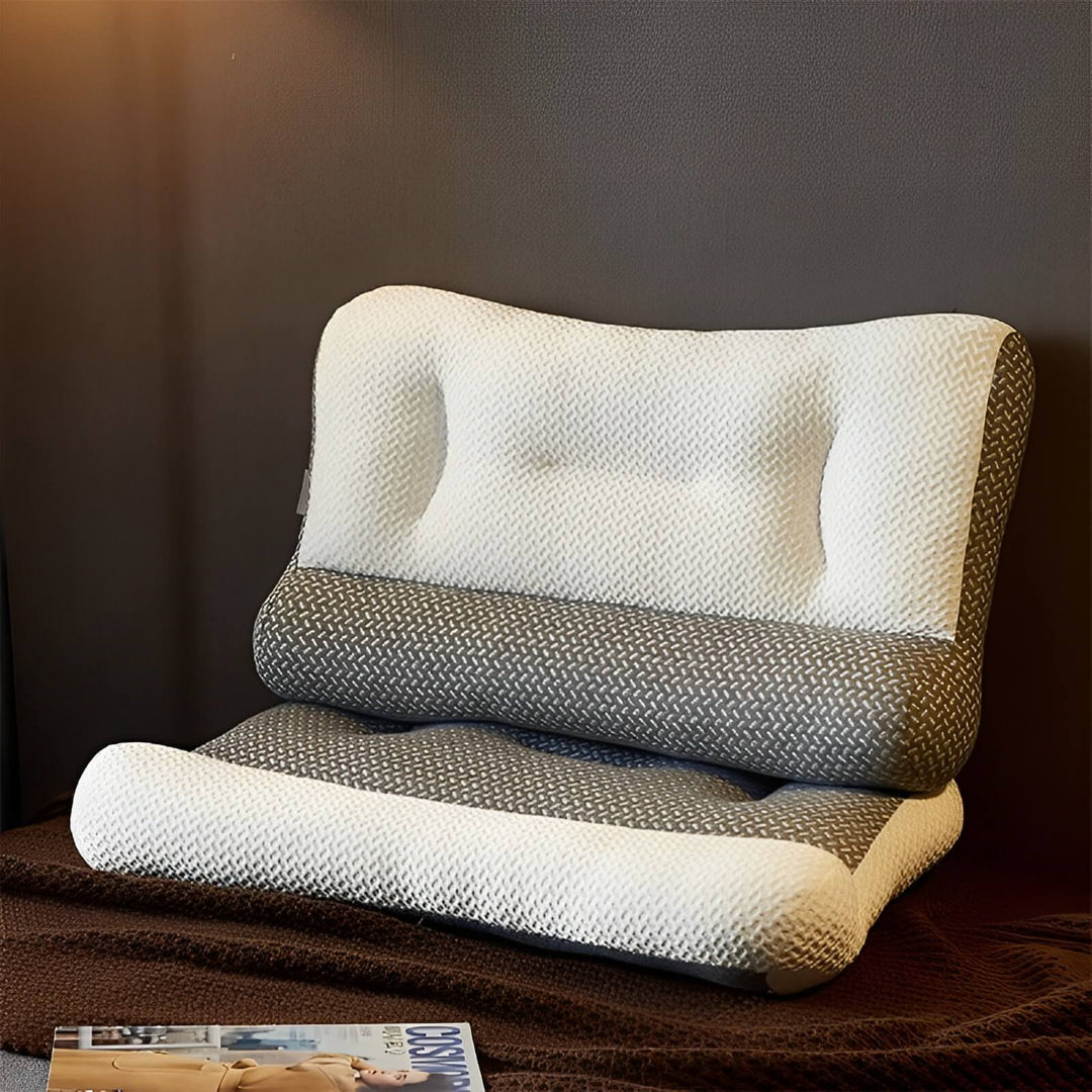 Ergonomisk pute i grått – OrthoComfort