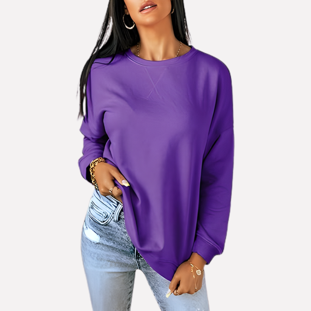 Kvinnens Crew Neck Sweatshirt