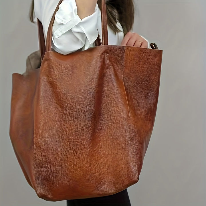 Eleganse Myk Tote-Veske – Praktisk og Moteriktig