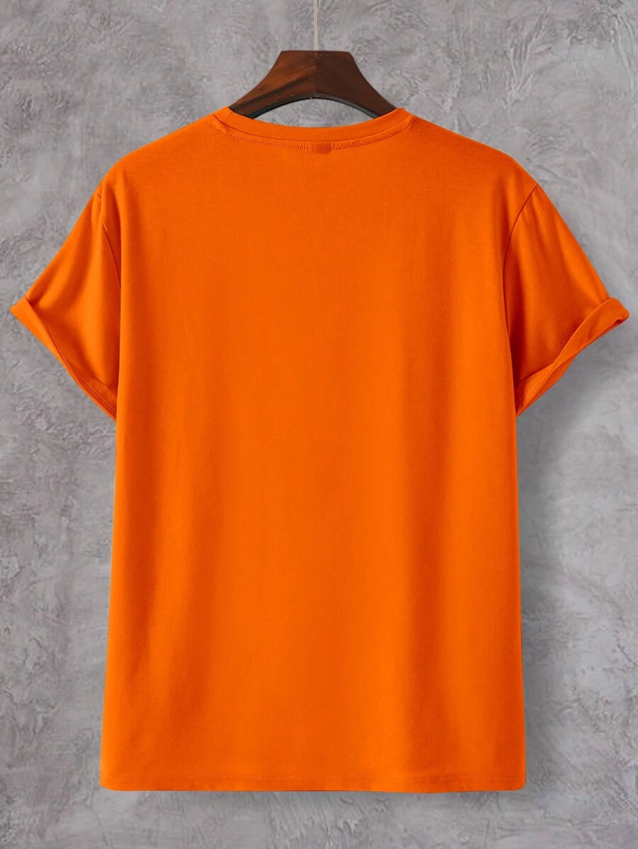 Slim-Fit Menns T-Skjorte for Kongens Dag