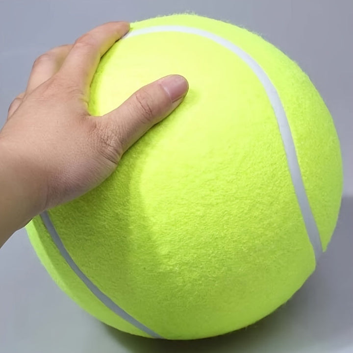 Ekstra slitesterk tennisball for store hunder – Ideell for lek og utendørsaktiviteter