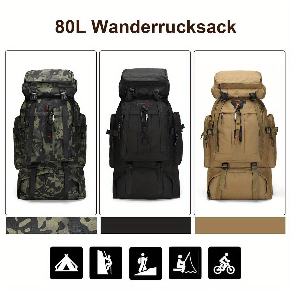 Explorer 80L trekkingsekk – robust og allsidig