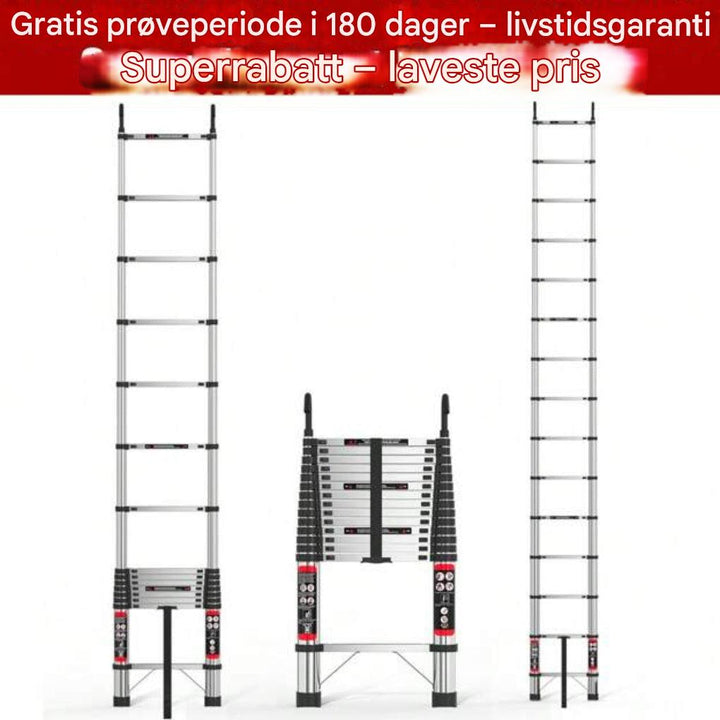 5 m/16.4 ft telescopic ladder – light, portable and extendable