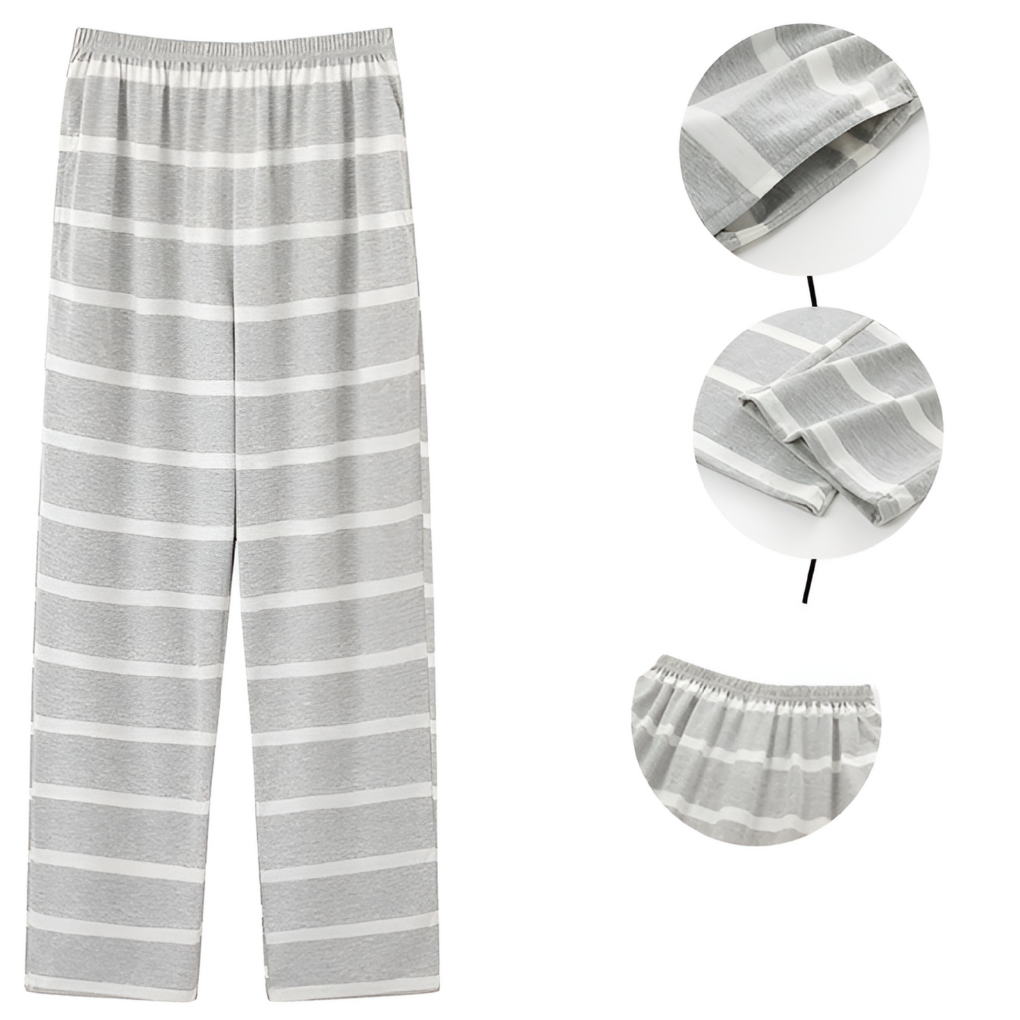 3-Pakke Flanell Herre Pyjama Bukser