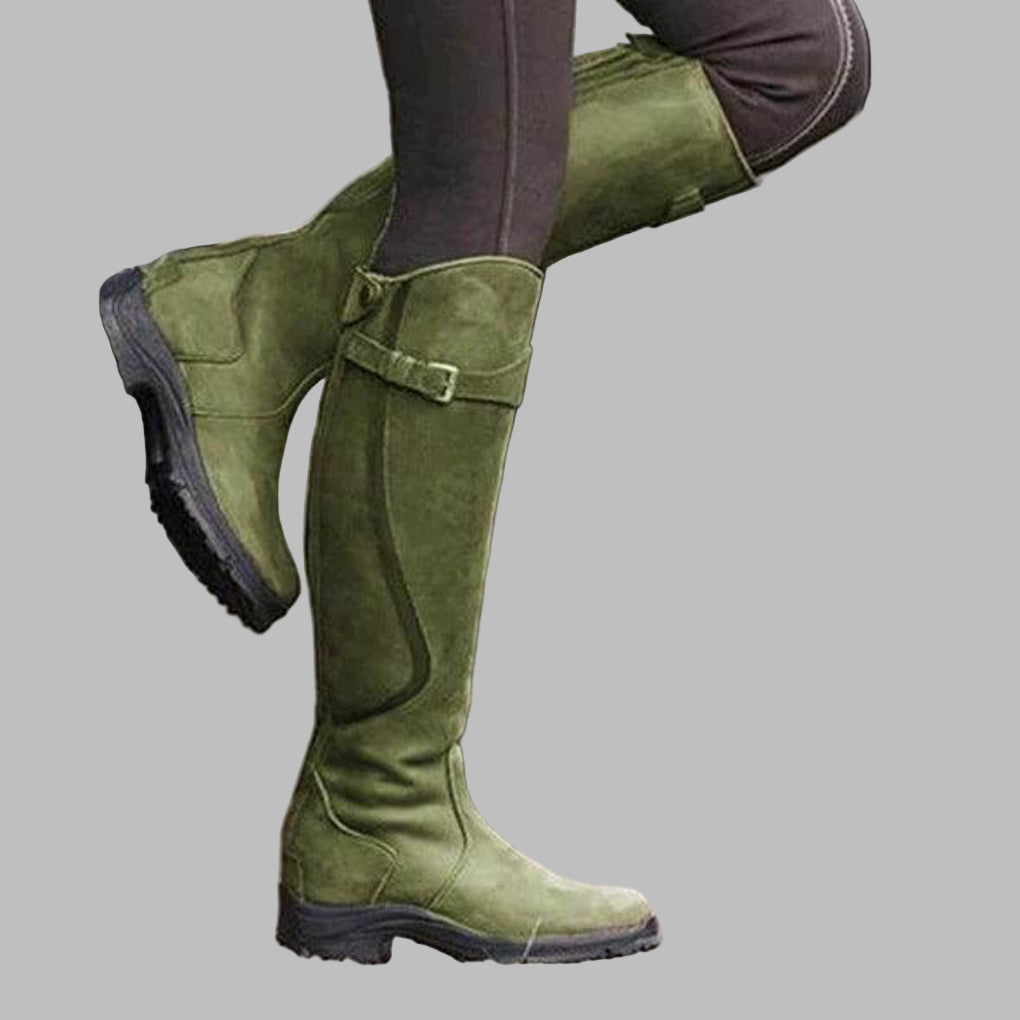 Waterproof winter riding shoes for women