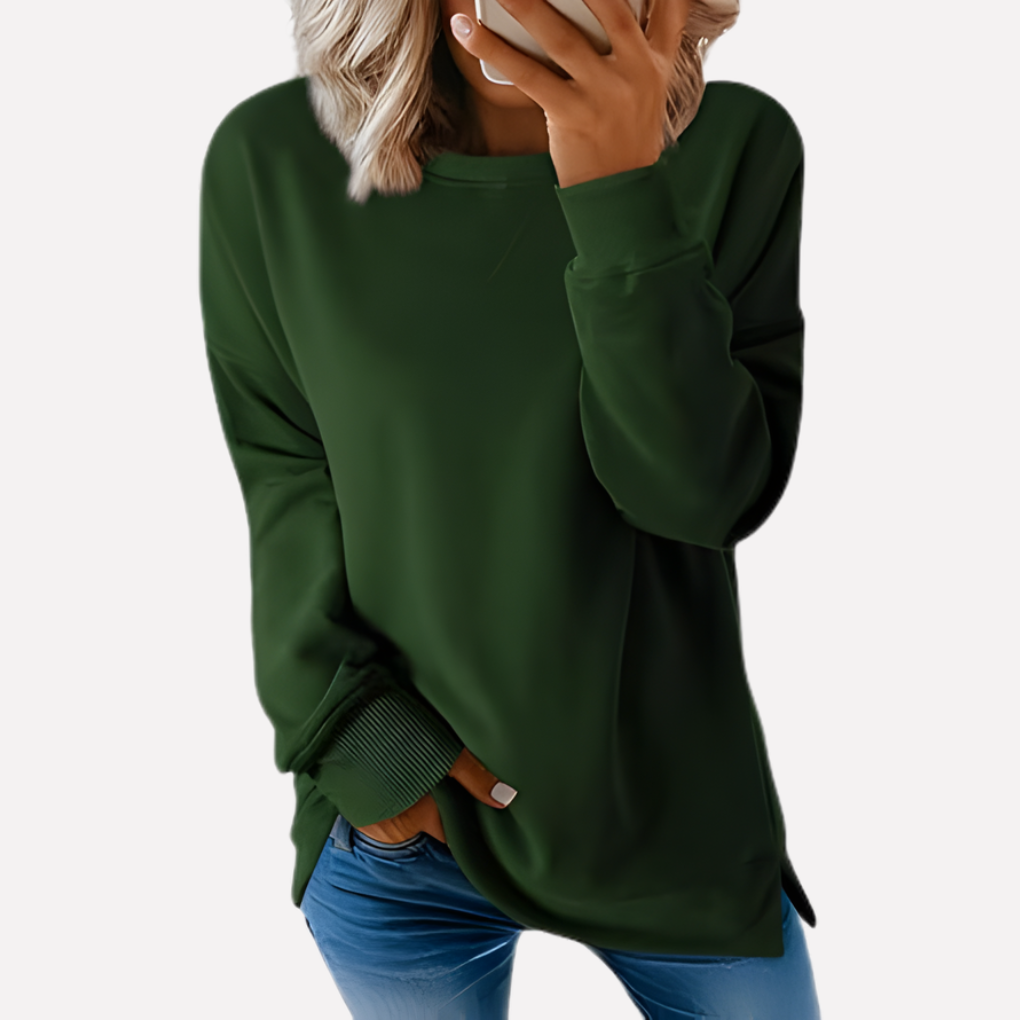 Kvinnens Crew Neck Sweatshirt