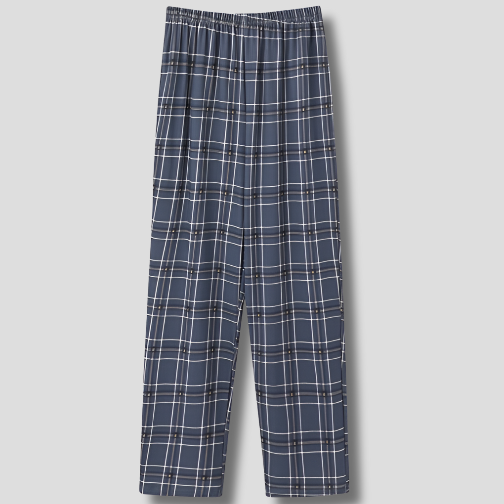 3-Pakke Flanell Herre Pyjama Bukser