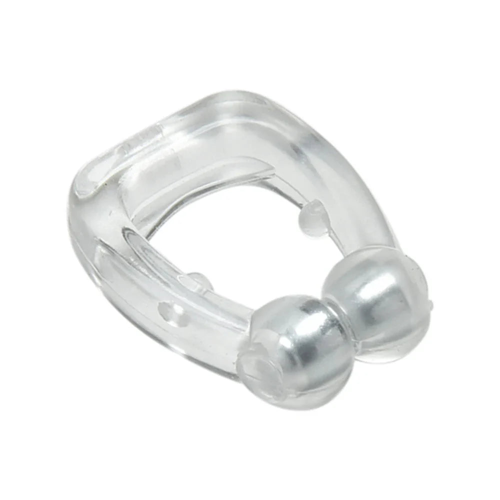 Magnetic nose clip against snoring