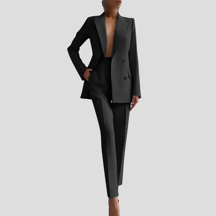 Kvinners elegante forretningsdress-sett