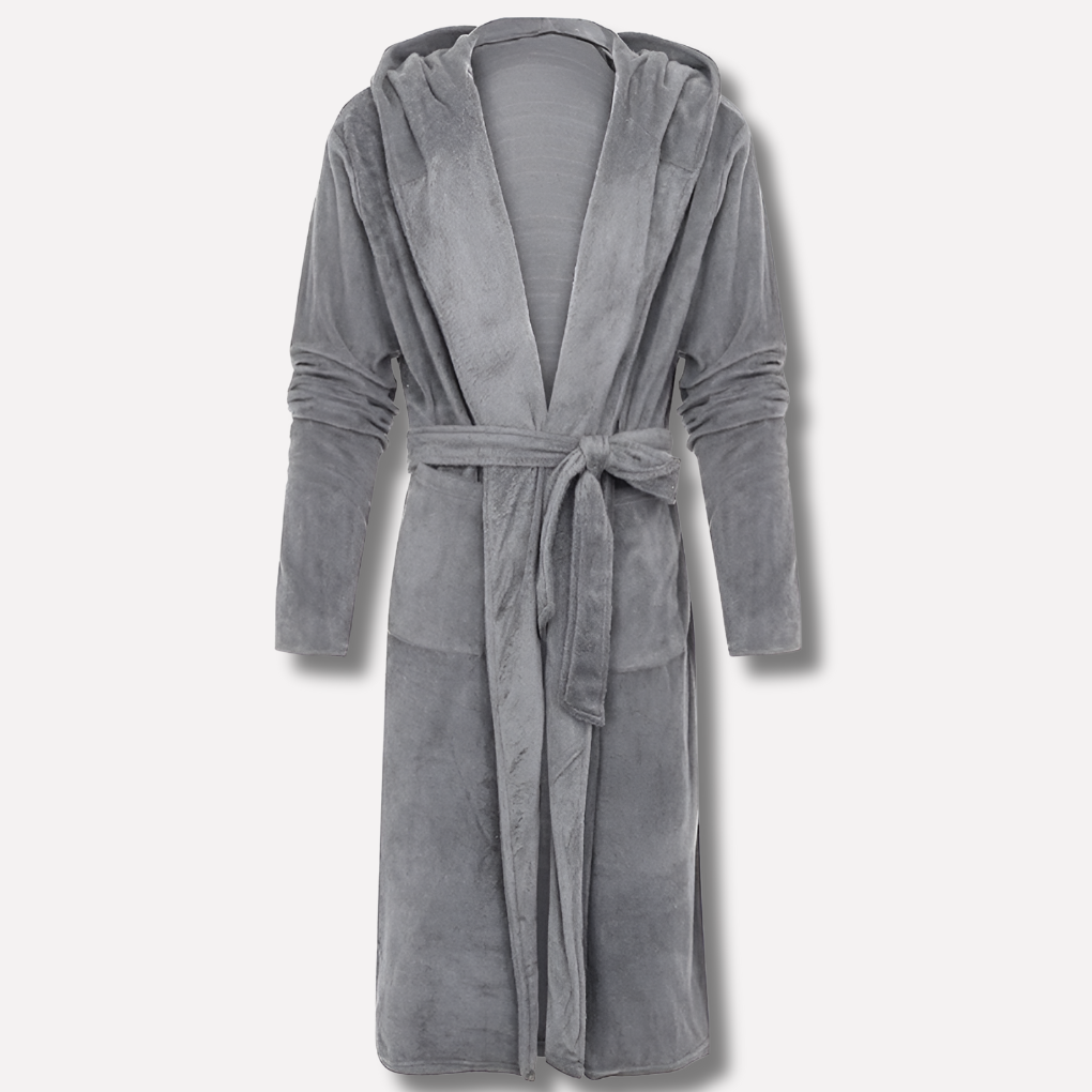 Komfortabel Herre Fleece Badekåpe