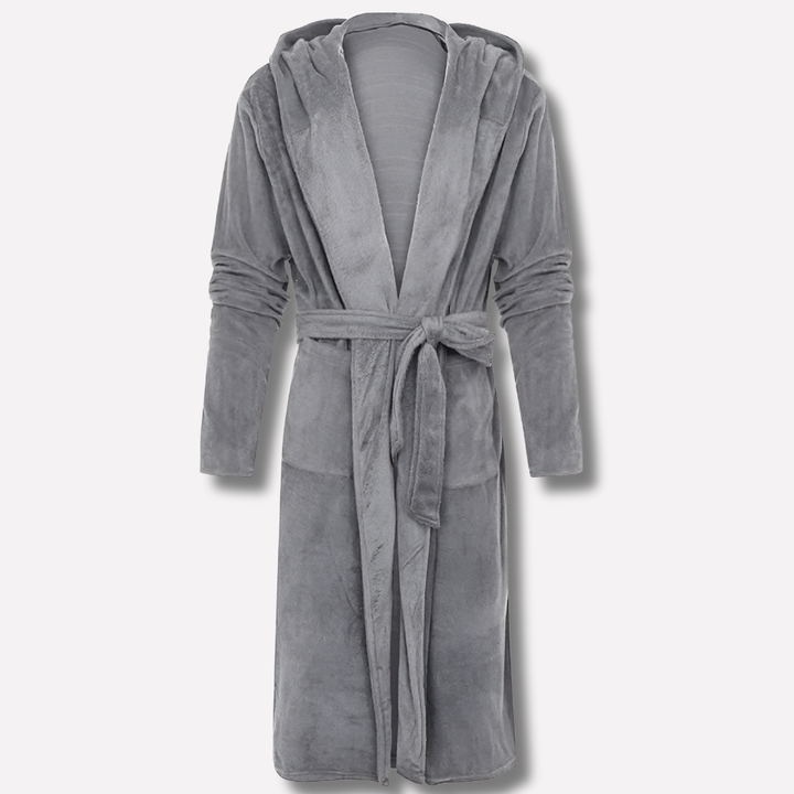 Komfortabel Herre Fleece Badekåpe
