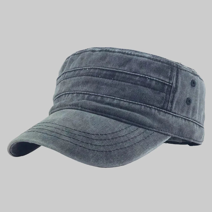 Herre retro militærlue  Klassisk arméstil med moderne preg