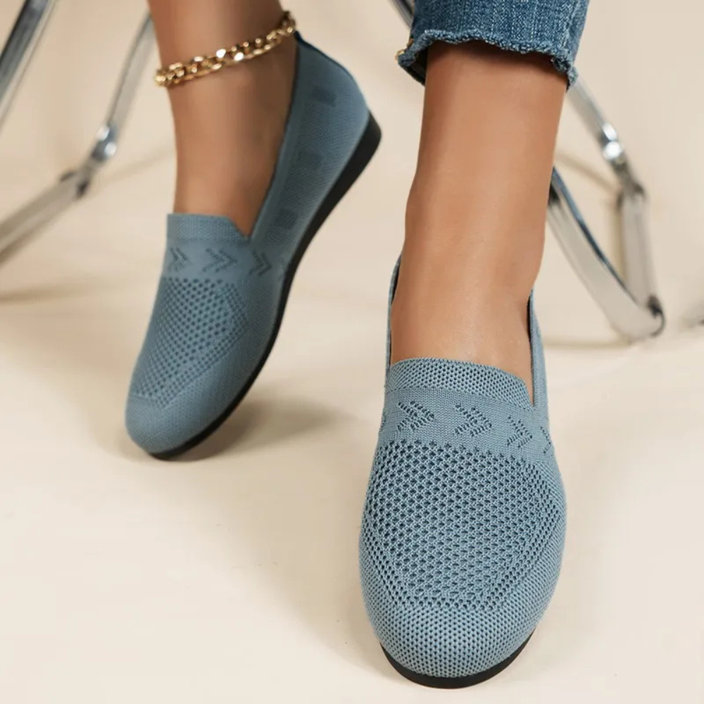 Pustende Mesh Slip-On Sko for Damer