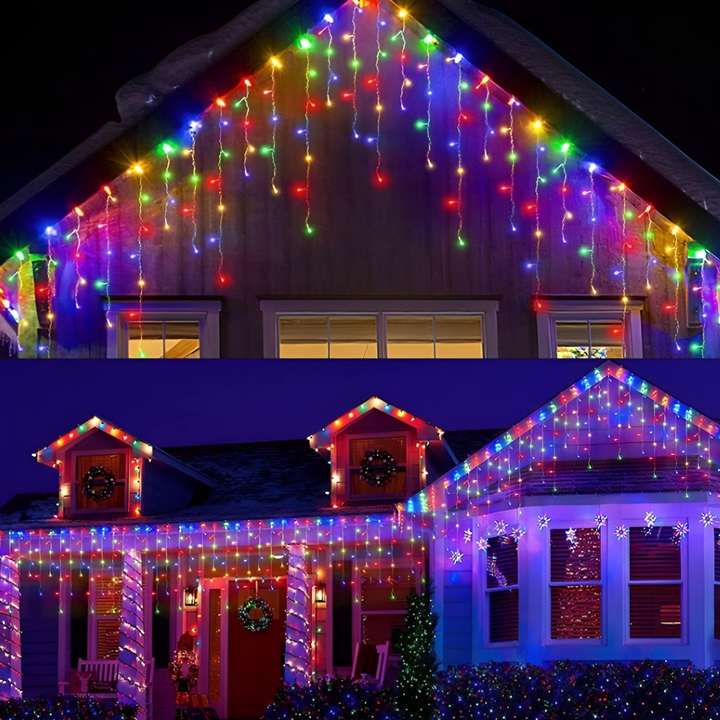 Magisk LED lysgardin