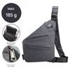 Tyverisikker crossbody-reiseveske