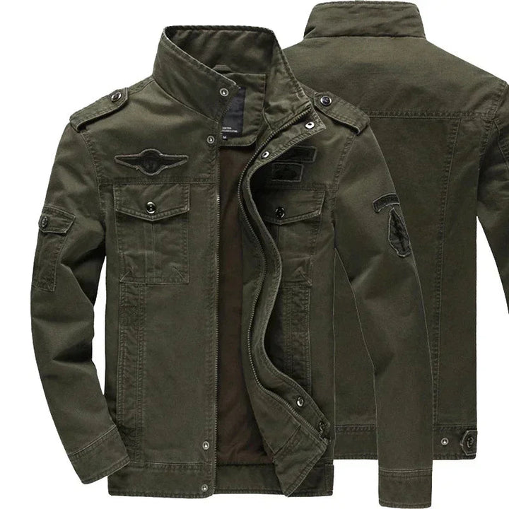 Men's military jacket for mid-season – Robust style and functionality for everyday use