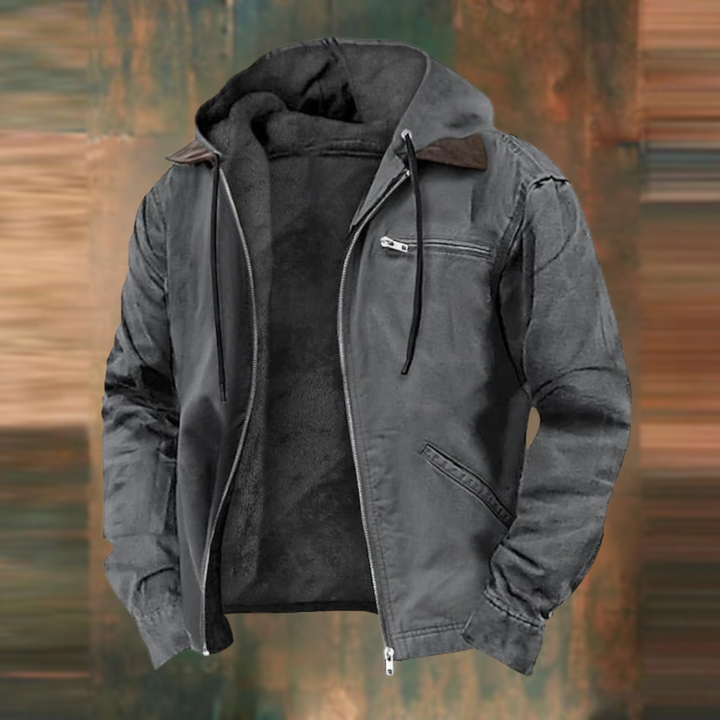 Winter bomber jacket for men