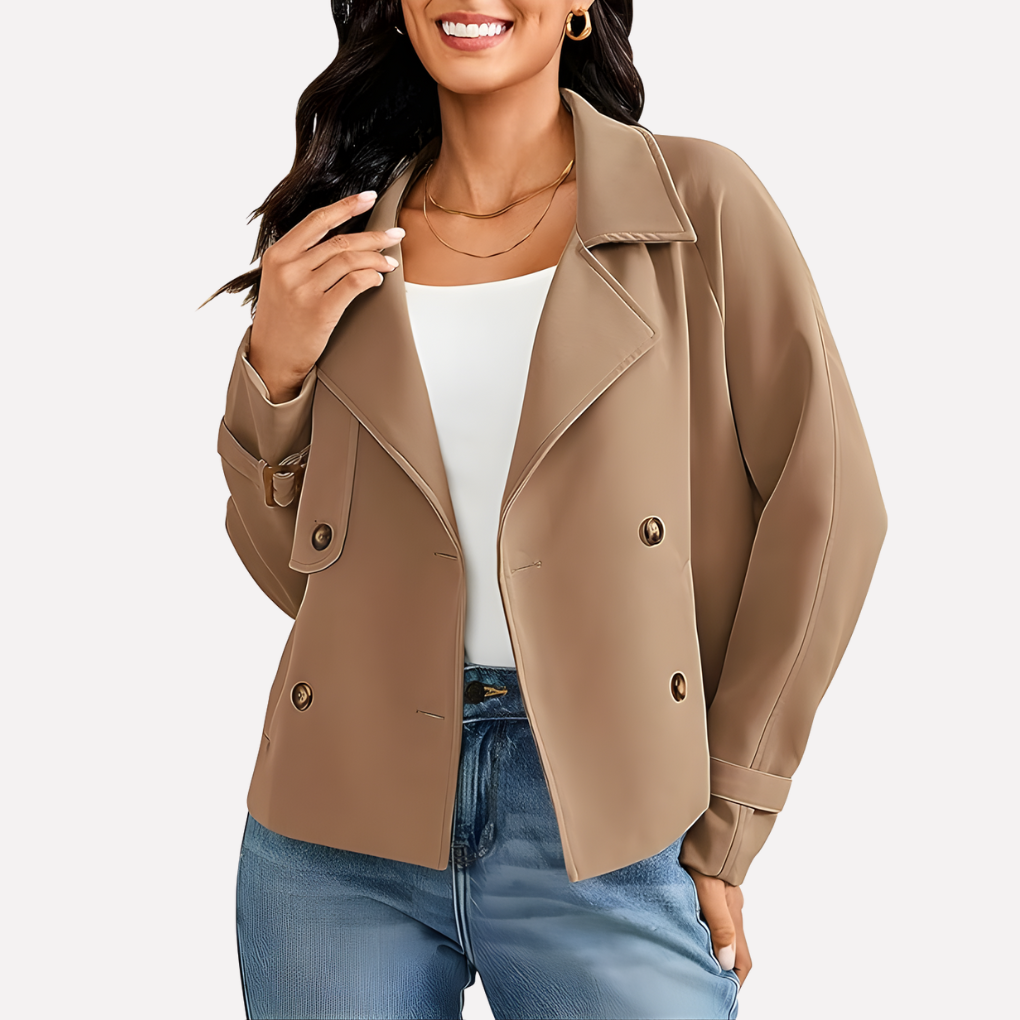 Kvinners Blazer Jakke – Klassisk Forretnings- og Casual Stil