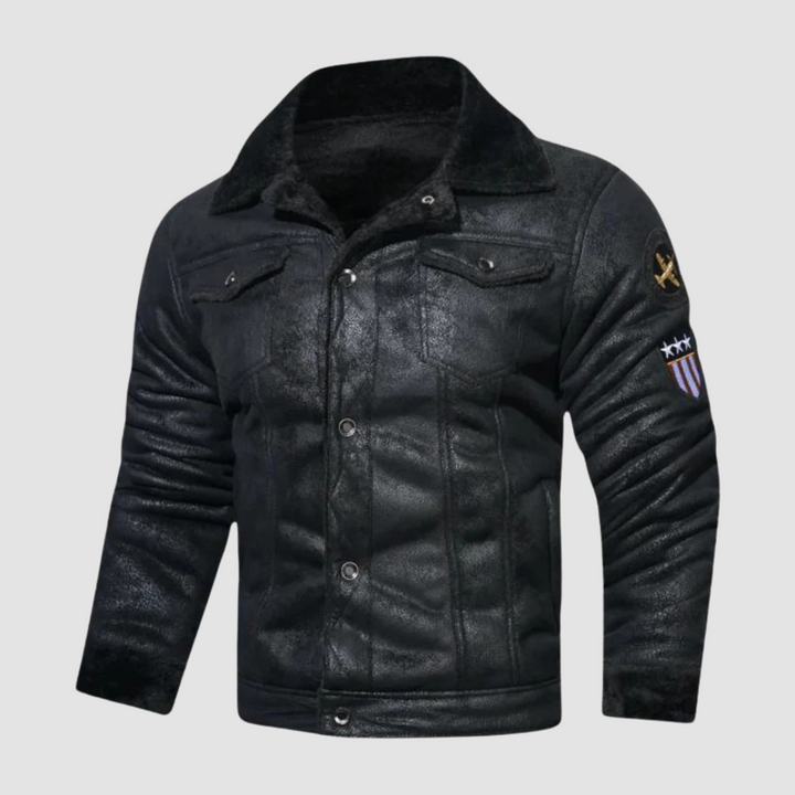 Winter bomber jacket Stylish warmth with a classic aviator edge