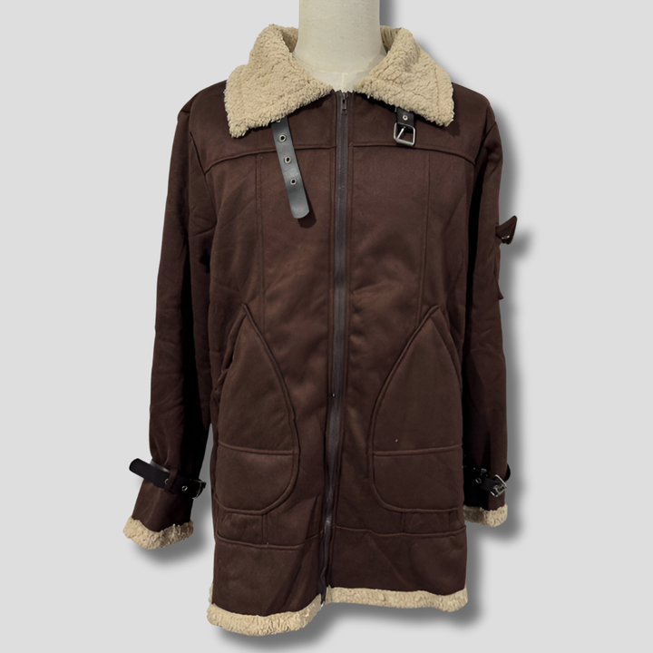 Camel Biker-jakke for menn