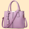 Elegant leather shoulder bag for women