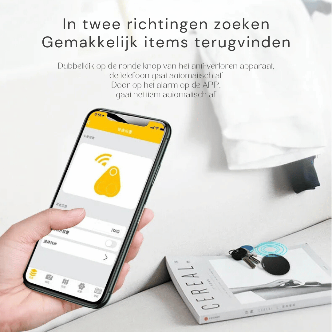 3x Mini GPS-sporer – Lokaliserer bil og nøkler
