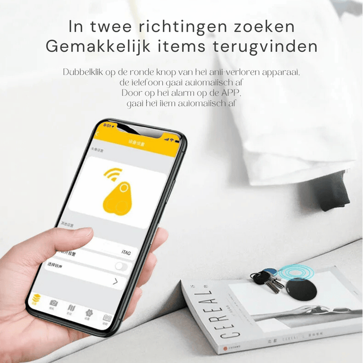 3x Mini GPS-sporer – Lokaliserer bil og nøkler