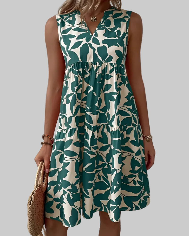 Kvinners Magnolia Sommer Midi Kjole