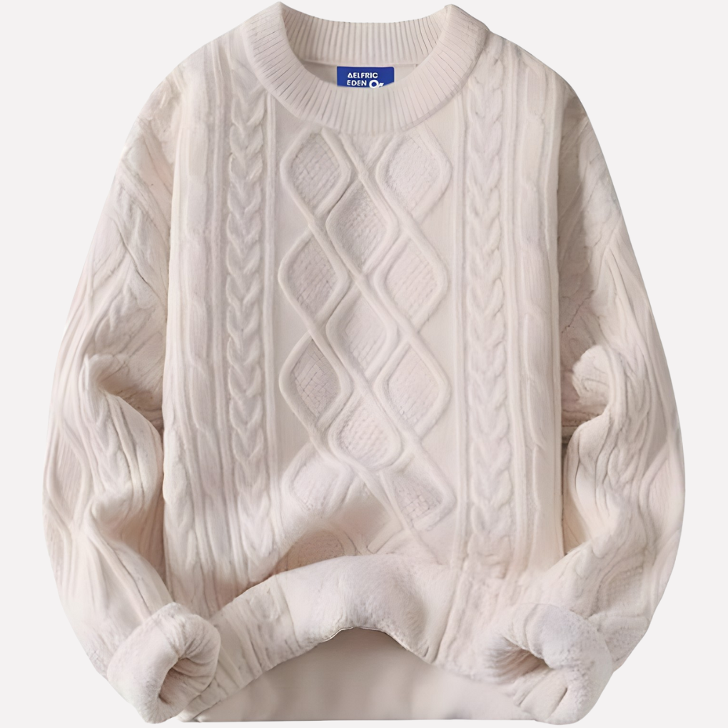 Kvinners Vintage 90s Crewneck Pullover