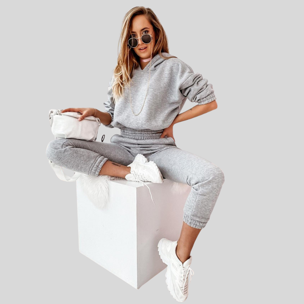 Jogger-treningsdresssett for kvinner