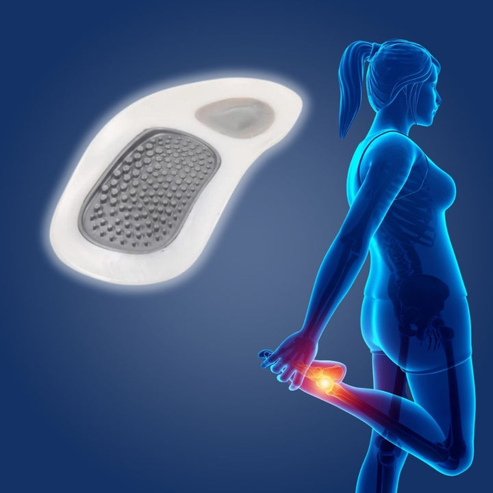 Innleggssåler for Hælspore – SoleRelief