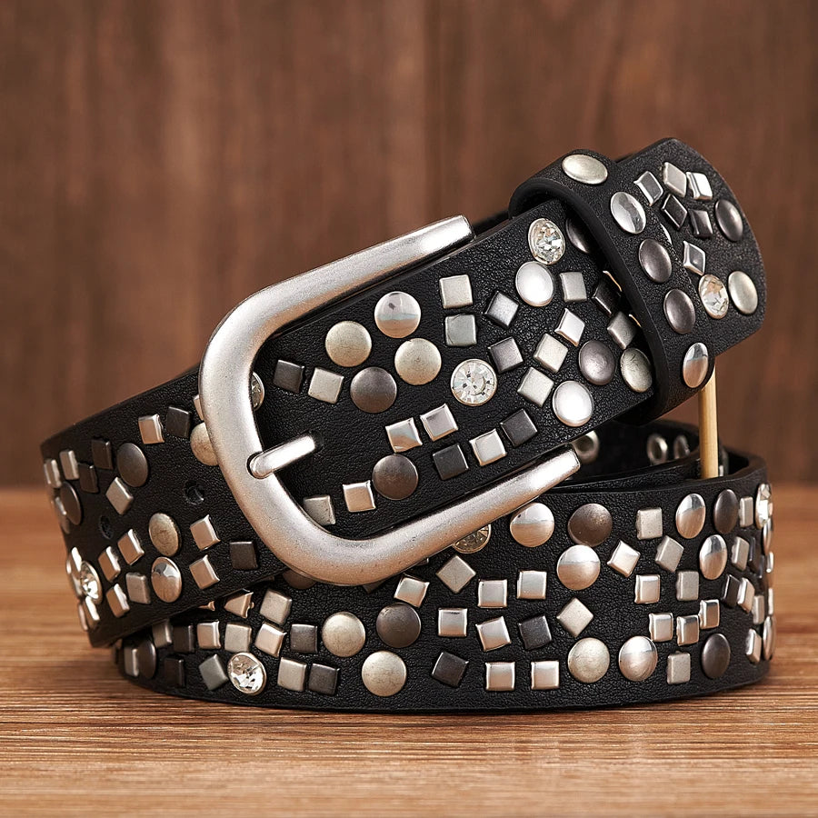 Rock 'n' Rivet – nagletbelte for dame