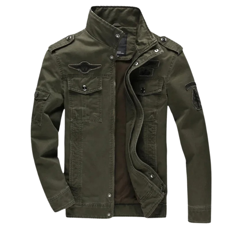 Men's military jacket for mid-season – Robust style and functionality for everyday use