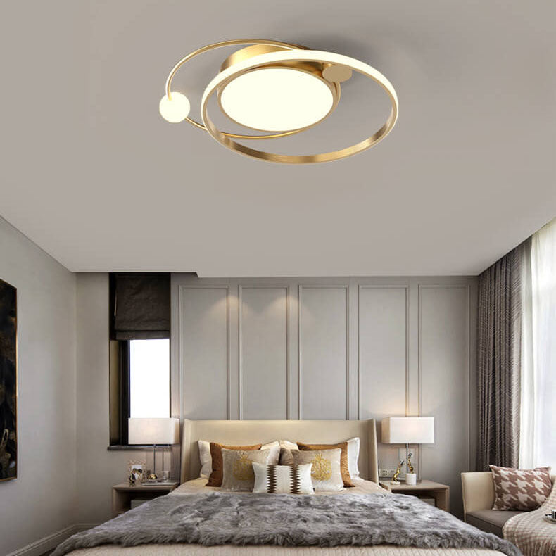 Rund LED-taklampe | Nordisk minimalistisk design