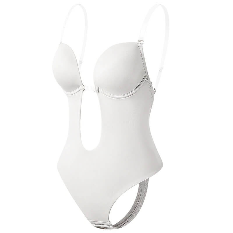 Lizy – Dyp V Ryggen Løs Body Shaper for Sømløs Eleganse