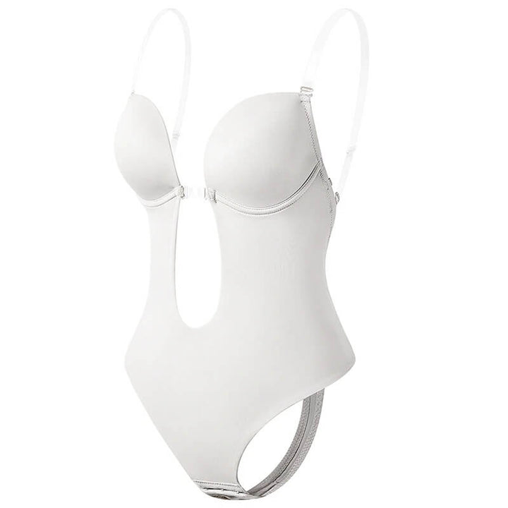 Lizy – Dyp V Ryggen Løs Body Shaper for Sømløs Eleganse