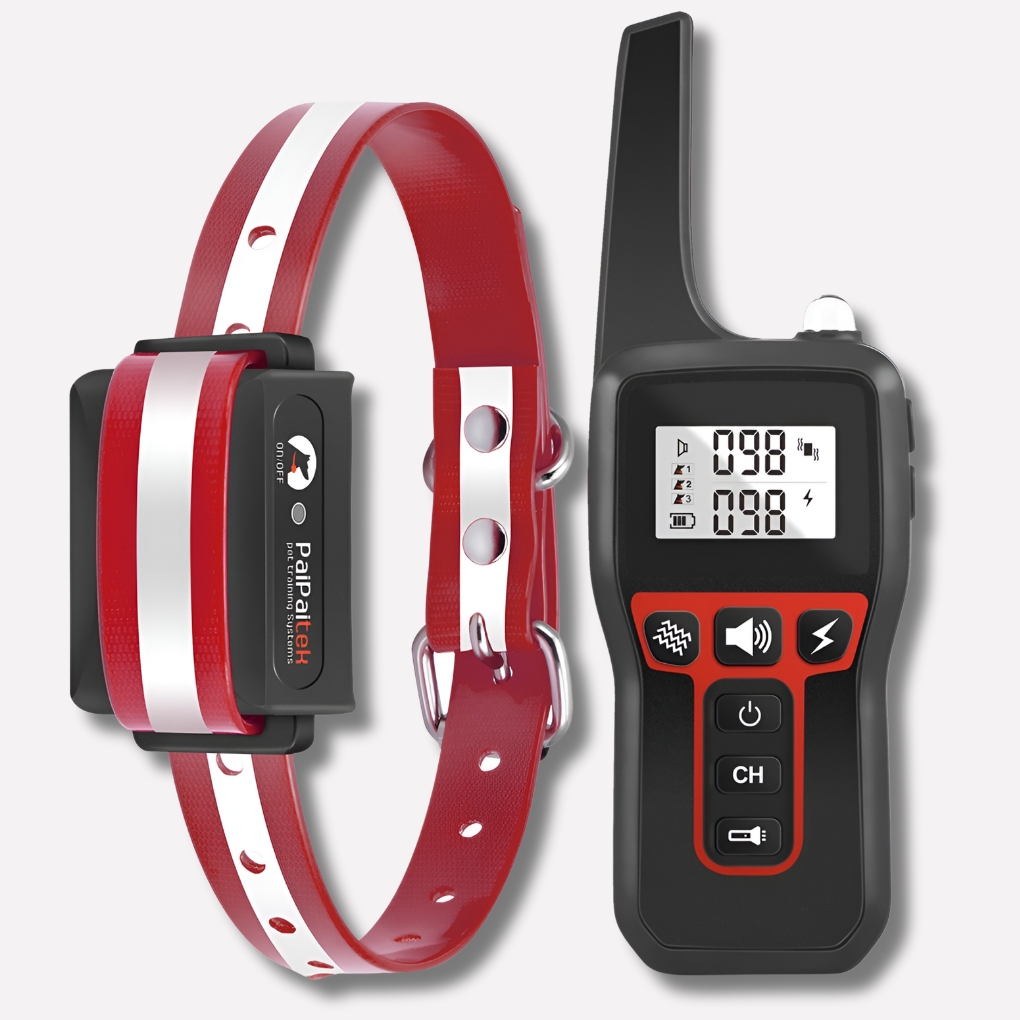 1000m Vanntett Hundehalsbånd Oppladbart, Fjernkontroll