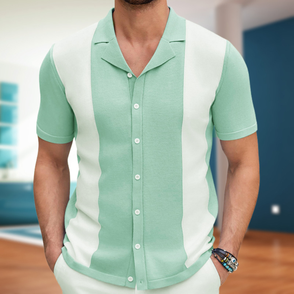 Elegant men's shirt in cotton