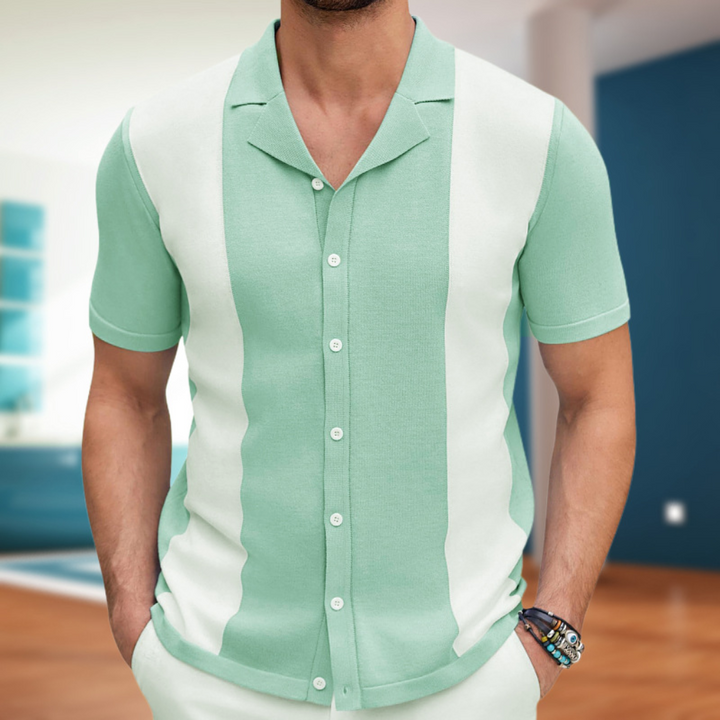 Elegant men's shirt in cotton
