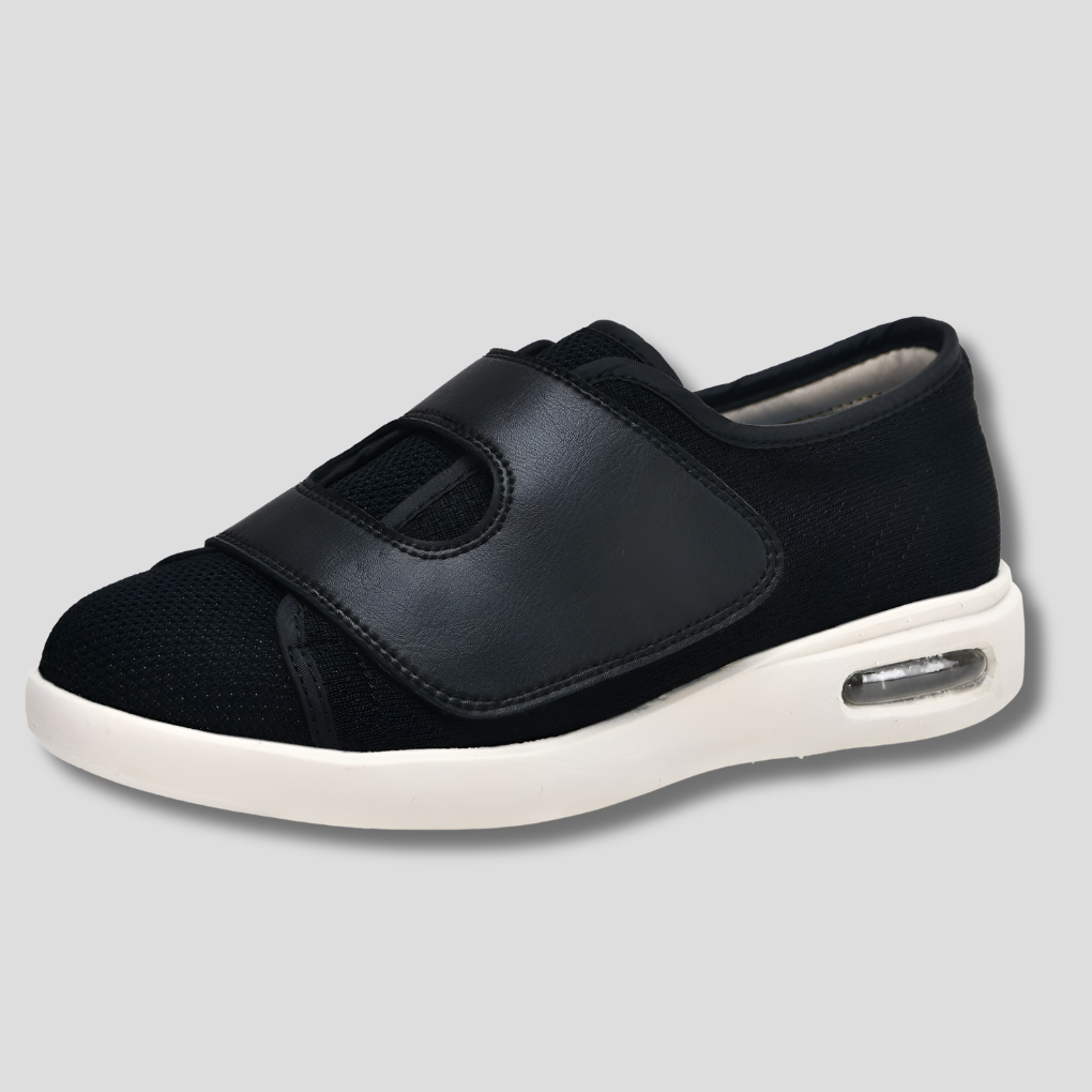 Brede diabetessko for hovne føtter