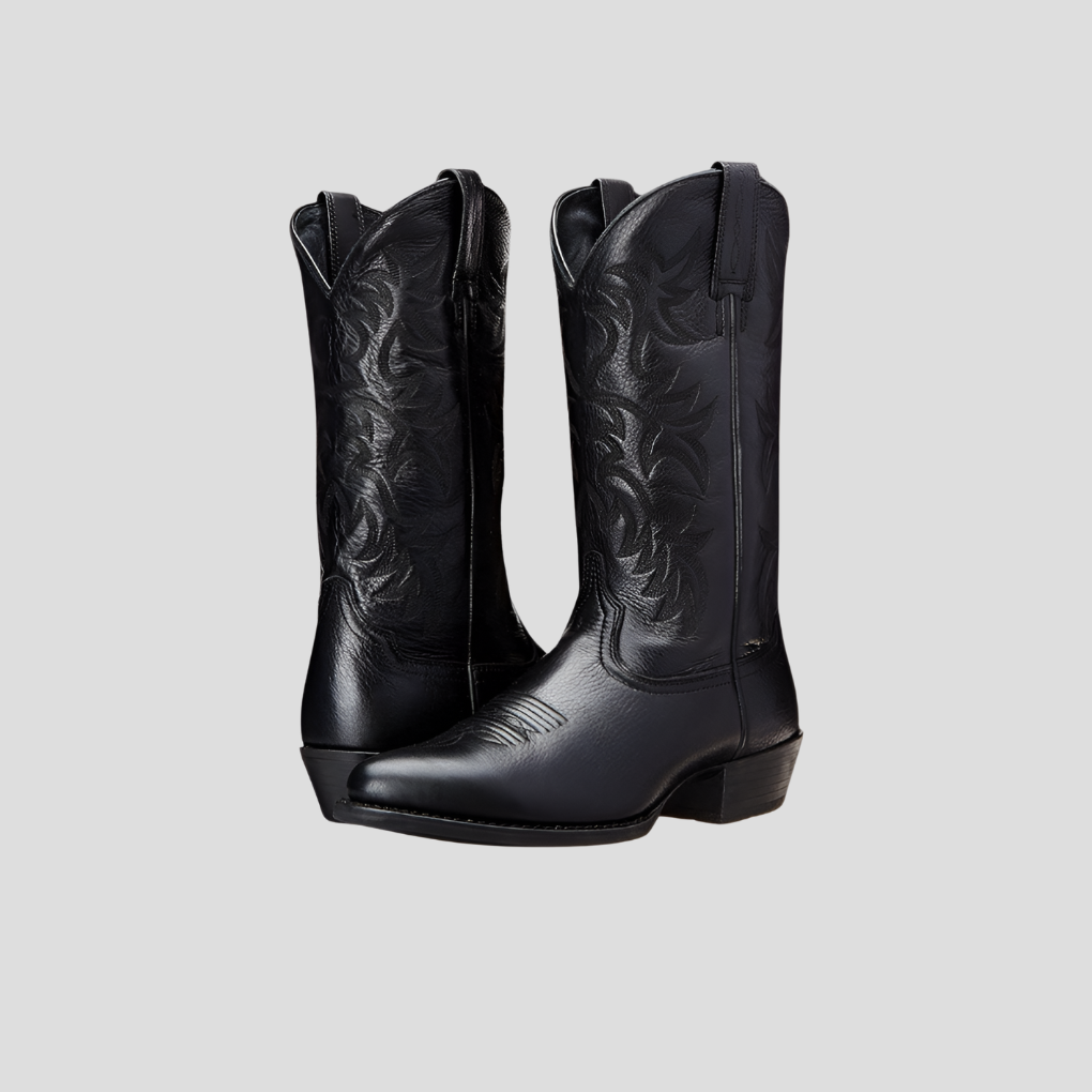 Kvinners elegante cowboy-støvler