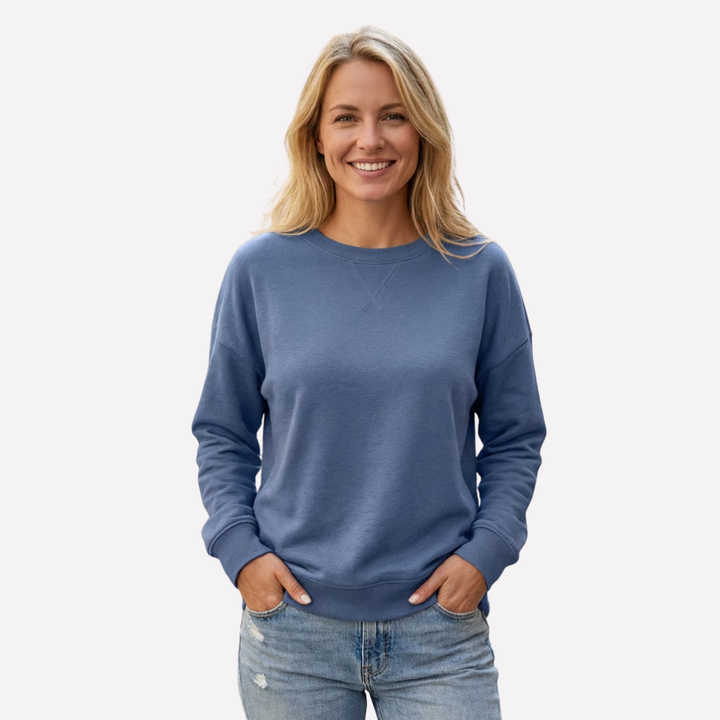 Kvinnens Crew Neck Sweatshirt