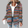 Women's cardigan with buttons in front