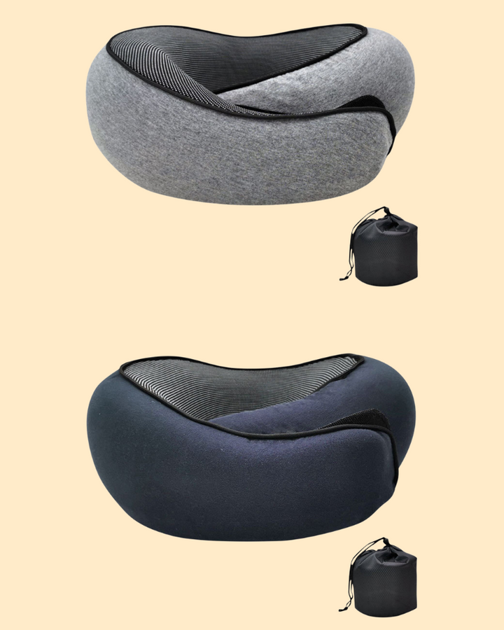 Ergonomiske reiseputer i memory foam