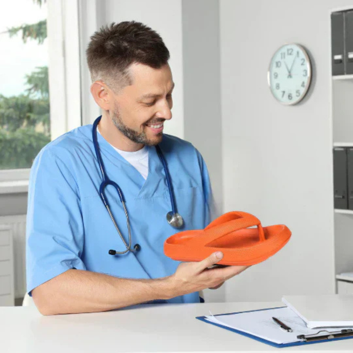 Ortopedisk komfort flip-flops