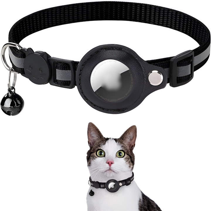Katzen-GPS-Tracking-Halsband mit reflektierendem Design
