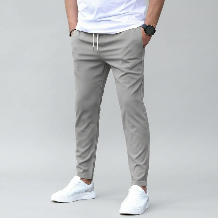 Herre Sporty Joggers med Lommer & Elastisk Liv