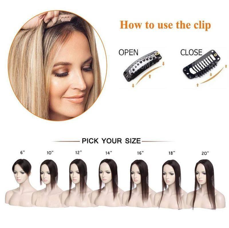 Raske Clip-in Hårextensions for Kort Hår – Zuri