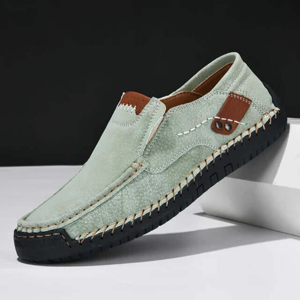 Orthopedic slip-on shoes with arch support
